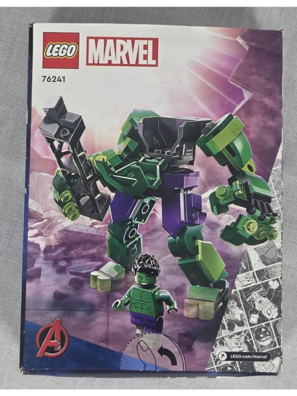 Lego Marvel Hulk Merch Armor #76241 NEW Avengers Toys Collectible Hero RETIRED